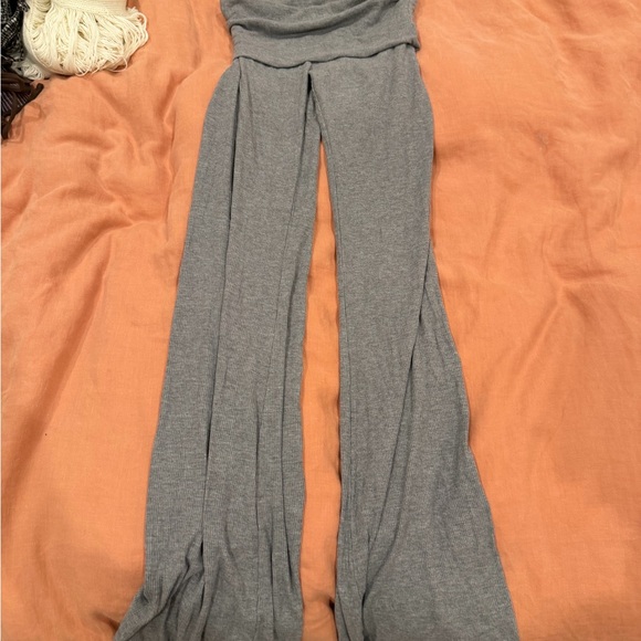 SKIMS Gray Women's foldover pants soft lounge small - Picture 2 of 4